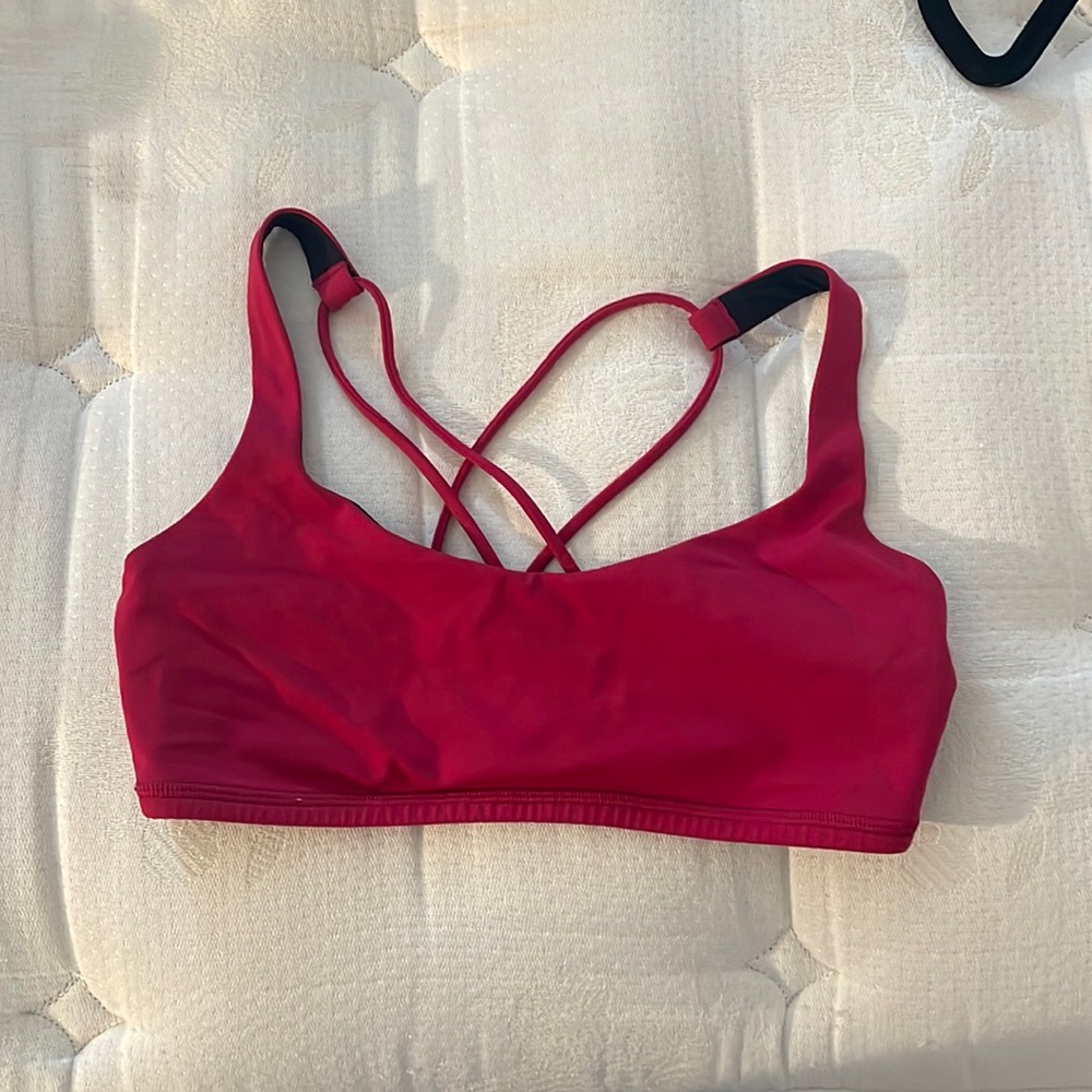 Lululemon pink bra size 6
